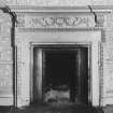 Aberdeen, Balgownie House.
General view of chimney piece in West room, Ground Floor.