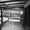 Aberdeen, Berryden Road, Millbank Mill, Corn Mill, Interior.
1st Floor, Detail of grain dressers.