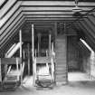 Aberdeen, Berryden Road, Millbank Mill, Corn Mill, Interior.
4th Floor. South side. Detail of grain dressers and conveyer, from South.