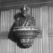 Aberdeen, Broad Street, Marischal College, Interior.
Mitchell Hall. Detail of bust.
