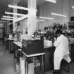 Aberdeen, Broad Street, Marischal College, Interior.
General view of histology teaching laboratory from West.