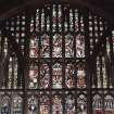 Aberdeen, Broad Street, Marischal College, Interior.
Mitchell Hall. Detail of upper section of main window.