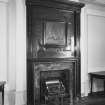 Aberdeen, 5 Castle Street, Clydesdale Bank.
Second Floor. General view of fireplace in boardroom.