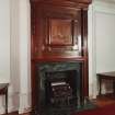 Aberdeen, 5 Castle Street, Clydesdale Bank.
Second Floor. General view of fireplace in boardroom.