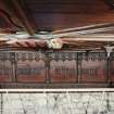 Aberdeen, Chanonry, St Machar's Cathedral, Interior.
Detail of heraldic ceiling during conservation work.