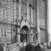 Aberdeen, Carden Place, Carden Place U.F.Church. (Melville-Carden Church)
General view of main entrance from South.