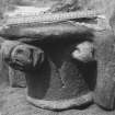 Aberdeen, Duthie Park.
Detail of carved fragments from St Nicholas Church.