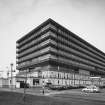 Aberdeen, Foresterhill Road, Royal Infirmary.
General view of Phase II from South-East.