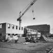 Aberdeen, Foresterhill Road, Royal Infirmary, East of Scotland Regional Transfusion Centre.
General view during building, from South-West.