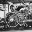 Aberdeen, Grandholm Works, interior.
Wool blending; general view of a 'fearnought' fibre opening machine in building 5.