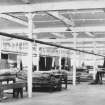 Aberdeen, Grandholm Works, interior.
Inspection and mending; general view of building 8.