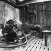 Aberdeen, Grandholm Works, interior.
General view from North-East of electric powered Mather and Platt fire hydrant pump and switch gear (including liquid starter switch) in scouring house.