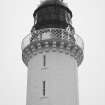Aberdeen, Greyhope Road, Girdleness Lighthouse.
Detail of top of lighthouse tower, dated 6 May 1992.