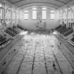 Aberdeen, Justice Mill Lane, Bon Accord Baths, interior.
View of pool area from balcony.
