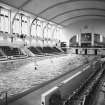 Aberdeen, Justice Mill Lane, Bon Accord Baths, interior.
View of pool area from South-East.

