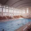 Aberdeen, Justice Mill Lane, Bon Accord Baths, interior.
View of pool area from North-West.