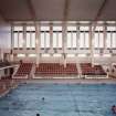 Aberdeen, Justice Mill Lane, Bon Accord Baths, interior.
View of pool area from West.