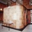 Aberdeen, Justice Mill Lane, Bon Accord Baths, interior.
View of reception booth in main hall.