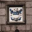 Aberdeen, King's College, Chapel.
Detail of armorial panel on East side of tower.