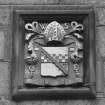 Aberdeen, King's College, Chapel.
Detail of armorial panel on South side of chapel.