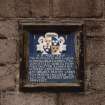 Aberdeen, King's College, Chapel.
Detail of armorial panel on South side of chapel.