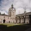 Aberdeen, King's College, Chapel.
View from courtyard from South East.