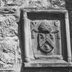 Aberdeen, King's College.
Detail of heraldic panel on West side of tower.