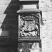 Aberdeen, King's College, Chapel.
Detail of arms of James IV and Margaret Tudor on West end of Chapel.