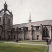 Aberdeen, King's College, Chapel.
View from courtyard to South East.