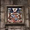 Aberdeen, King's College, Chapel.
Detail of armorial panel on South side of chapel.