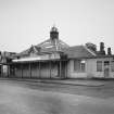 Aberdeen, Powis Terrace, Kittybrewster Auction Mart & Tollhouse.
General view from North.