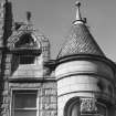 Aberdeen, 50 Queen's Road.
General view of turret and window pediment on facade.