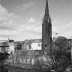 Aberdeen, Schoolhill, East, South and West U.F Churches, 
General view showing West Church partly demolished.