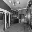 Aberdeen, Rosemount Viaduct, His Majesty's Theatre.
Interior, arched corridor to Dress Circle, view from West.