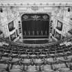 Aberdeen, Rosemount Viaduct, His Majesty's Theatre.
Interior, auditorium, view from balcony to South.