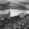 Aberdeen, Rosemount Viaduct, His Majesty's Theatre.
Interior, auditorium, detail of seats at rear of stalls.