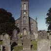 Aberdeen, St. Clemnt's Street, St. Clements (East) Church.
General view of Church and Churchyard.