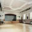 Interior. View of assembly hall.