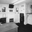 Interior.
View of stage door office from E.