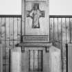 Aberdeen, Victoria Road, St Peter's Episcopal Church.
Detail of War Memorial. (now in new church).