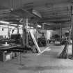 Aberdeen, York Place, Hall Russell Shipyard.
General interior view from North of ground floor of joiners' shop.