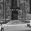 Aberdeen, Union Street, West Church of St Nicholas
View of South door and graveyard.
