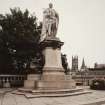 Edward VII statue by  A Drury 1914 at South. View from South
