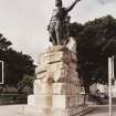 William Wallace statue by W Grant Stevenson 1888 at North West corner. View from East South East