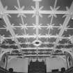 Interior. East Kirk. Ceiling and gallery. View from E