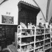 Interior. St Mary's Chapel. View from SW including panelling