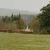 Inveraray Castle estate. Old Castle site.
View of avenue from site of old castle.