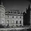 Inverarary Castle.
View of North-West facade.