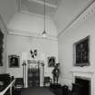 Inveraray Castle.
General view of the entrance hall.