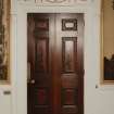 Inveraray Castle, interior.
View of doorcase in the tapestry drawing room.